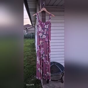 Windsor Pink Floral Maxi Sundress